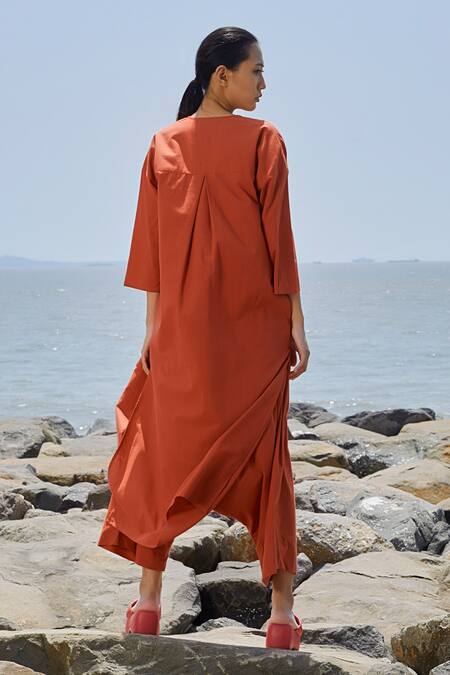 MATI High Low Hem Cotton Tunic 