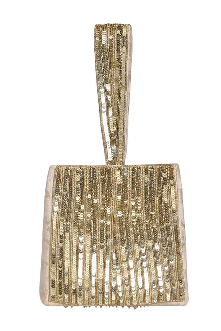 Fuchsia by aashaka mehta Floral Embroidered Clutch 