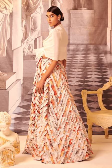 Designer Georgette Ruffle Lehenga Choli for Women or Girls Indian Wedding  Party Wear Readymade Lehenga Skirt - Etsy UK