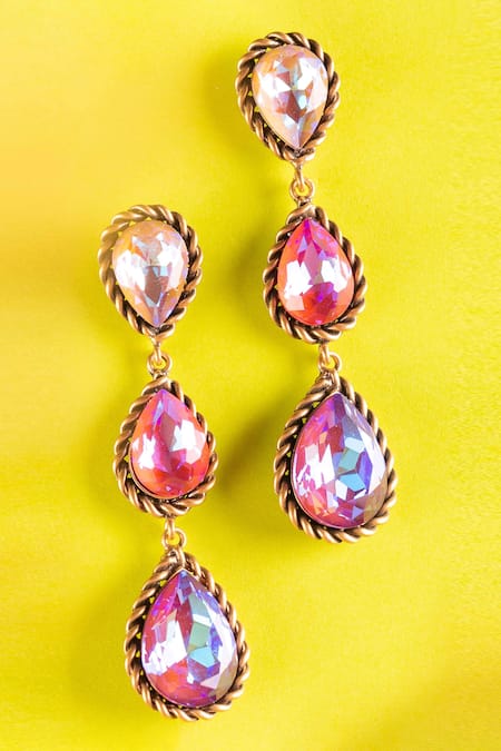 Ishhaara Crystal Embellished Drops 