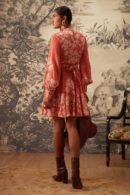 Kalista Elsie Floral Print Dress 