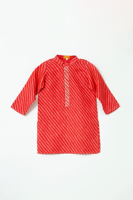 Shruti Jalan Leheriya Pattern Kurta Set 