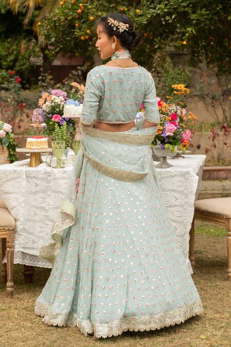 Our Opulent Candlebra Lehenga - Summer by Priyanka Gupta | Facebook