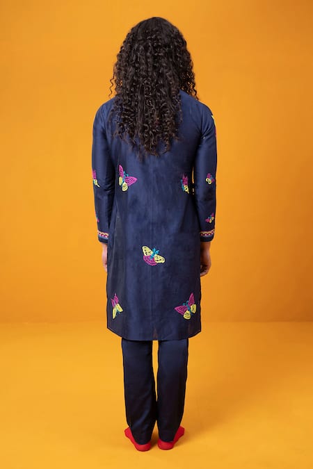 Wabi Sabi By Anshum-Ritesh Kaleidoscope Embroidered Kurta Set 