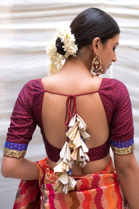 Priyanka Raajiv Reecha Woven Blouse 