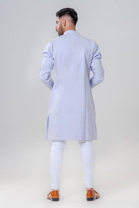 Amrit Dawani Cut Dana Embroidered Kurta & Pant Set 