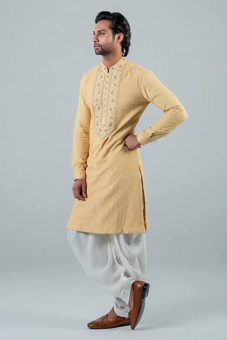Punit Arora Floral Embroidered Kurta Set 