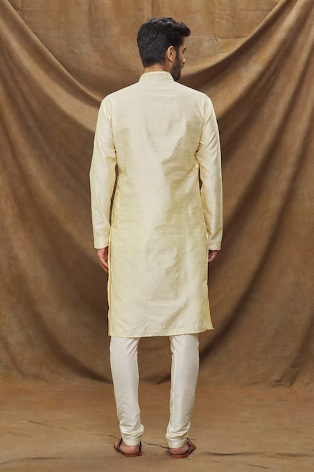 Arihant Rai Sinha Geometric Pattern Full Sleeve Kurta