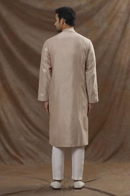 The MeN'S Kompany Chanderi Silk Kurta 