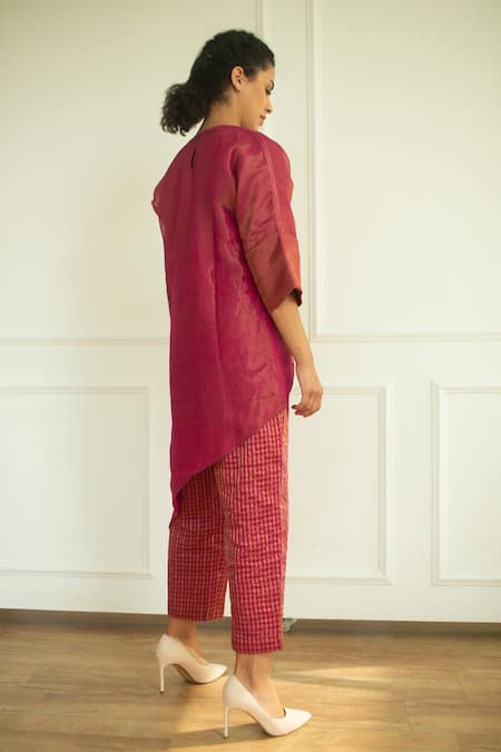 Oja Asymmetrical Tunic Set 