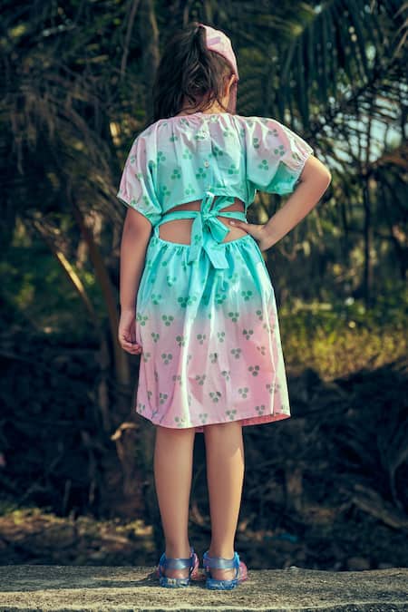 Little Luxury Polka Dot Print Dress 