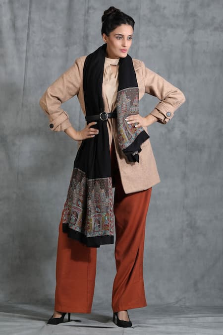 Dusala Handwoven Cashmere Woollen Stole