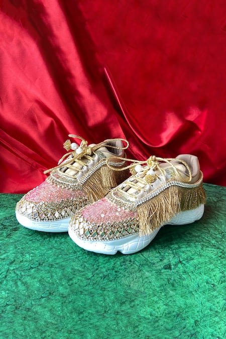 Embellished on sale tennis shoes