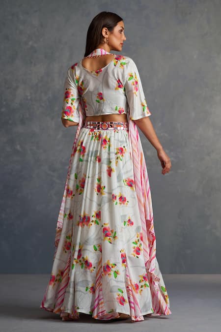 Affroz Printed Lehenga Set 