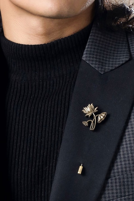 Cosa Nostraa Lotus Magic Lapel Pin 