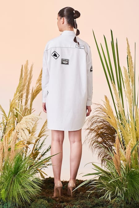 Shahin Mannan Airmail Embroidered Dress 