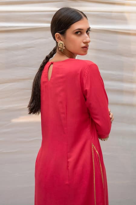 Priyanka Raajiv Ushna Straight Kurta & Pant 