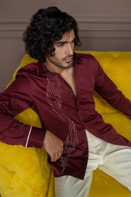Varun Chakkilam Mahogany Punch Conquer Shirt 