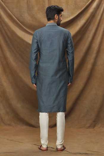 Arihant Rai Sinha Full Sleeve Geometric Pattern Kurta 