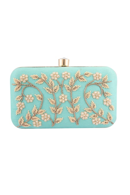 Turquoise Clutch | ShopStyle