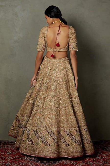 RI.Ritu Kumar Dakshi Embroidered Bridal Lehenga Set 