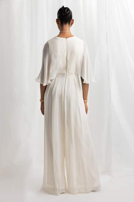 Seema Thukral Embellished Draped Jumpsuit 