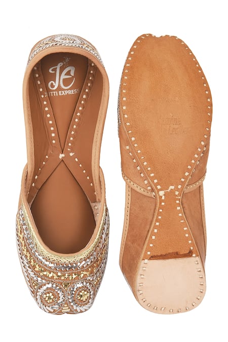 Jutti Express Heritage Zari Embroidered Juttis 