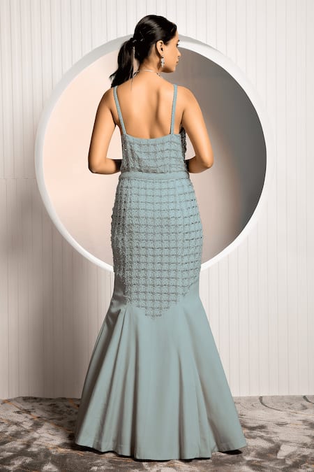 Jade By Ashima Rosemary Fish Cut Gown 
