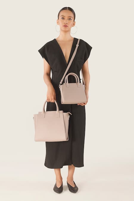 Tan & Loom Leather Textured Sling Bag 