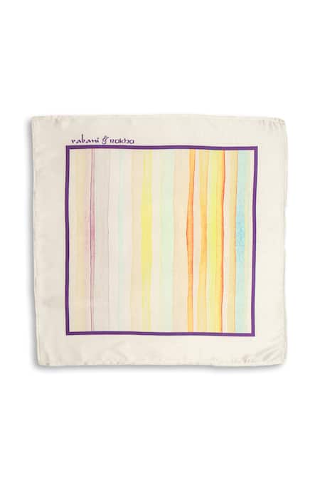 Rabani & Rakha Satin Pocket Square Gift Box - Set of 3 