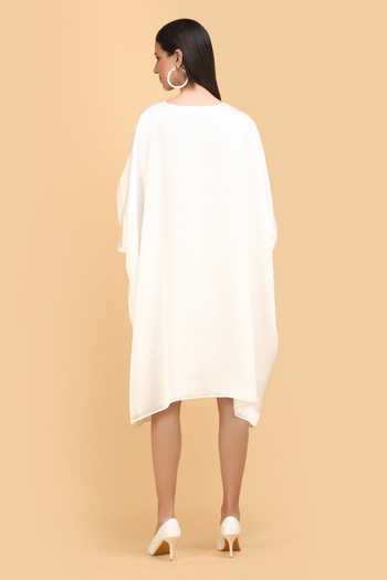 Label Ivish Front Tie-Up Asymmetric Kaftan 