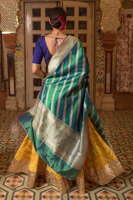 Priyanka Raajiv Hema Patch Work Lehenga Set 