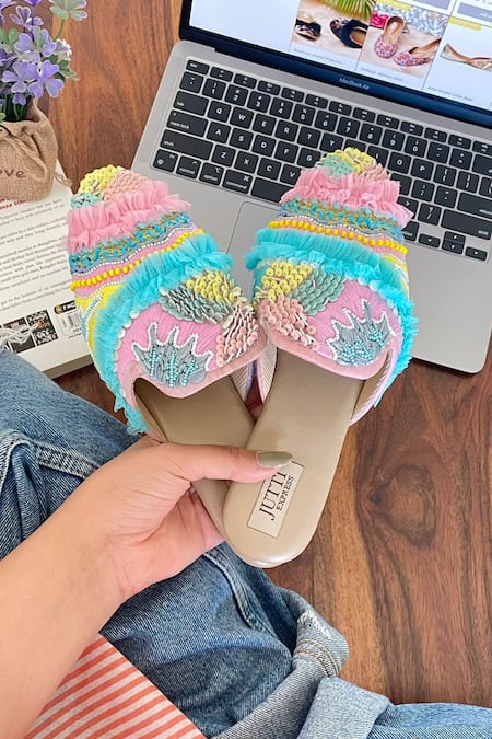 Jutti Express Multi Frill Mules 