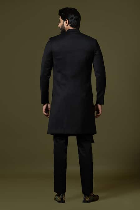 PAARSH Cut Dana Embroidered Achkan Trouser Set 