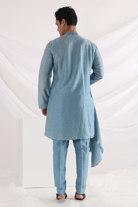 Smriti By Anju Agarwal Draped Kurta Set 