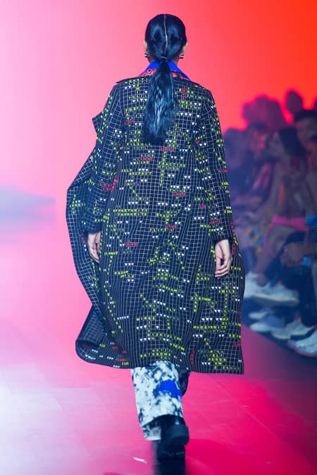 Shahin Mannan Cloud Wash Embroidered Pant 