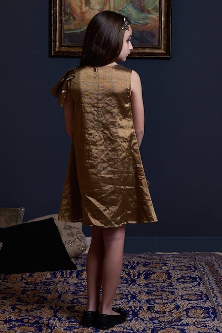 Swati Golyan Side Sash Dress 