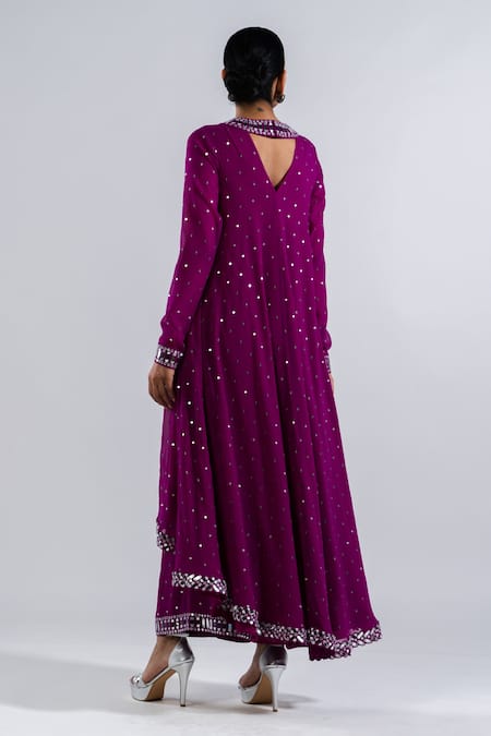 Vvani By Vani Vats Chheeta Work Kurta & Palazzo Set 