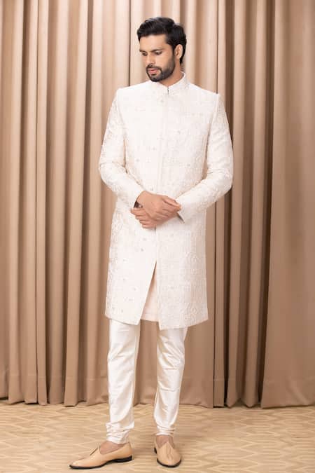 Ankit V Kapoor Zahid Embroidered Sherwani Set 