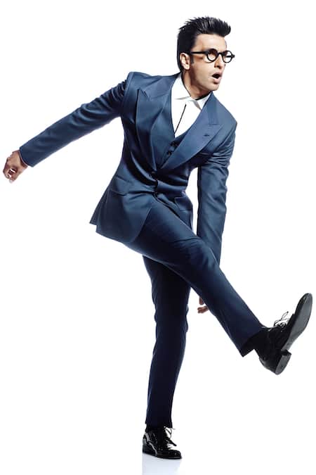 Rohit Gandhi + Rahul Khanna Linen Tuxedo & Pant Set 