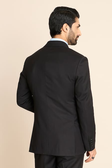 Gargee Designers Solid Blazer & Pant Set 