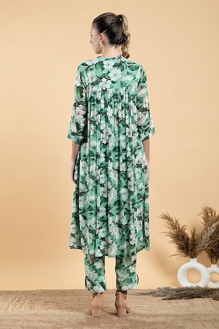 Divi By Sonal Khandelwal Wild Apple Printed Tunic & Pant Set 