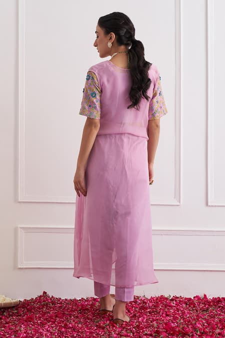 Shipraa Grover Zaira Cape & Pant Set 