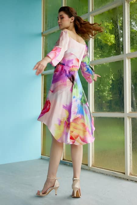 Garima Bindal Rosita Abstract Print Dress 