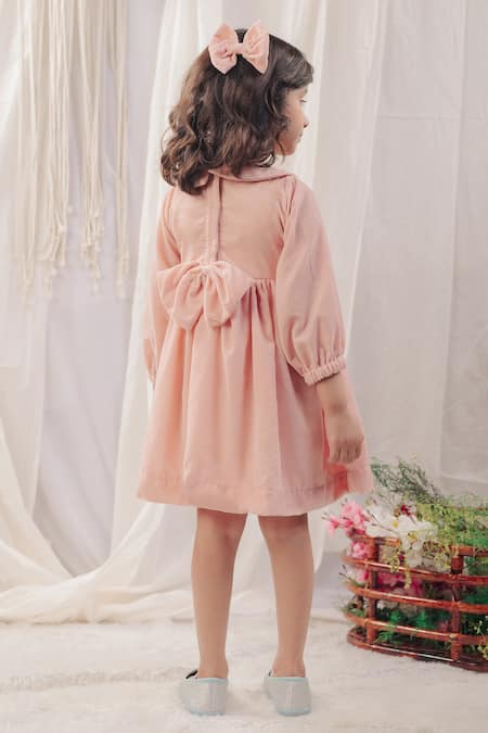 Bagichi Annete Unicorn Embroidered Collar Dress 