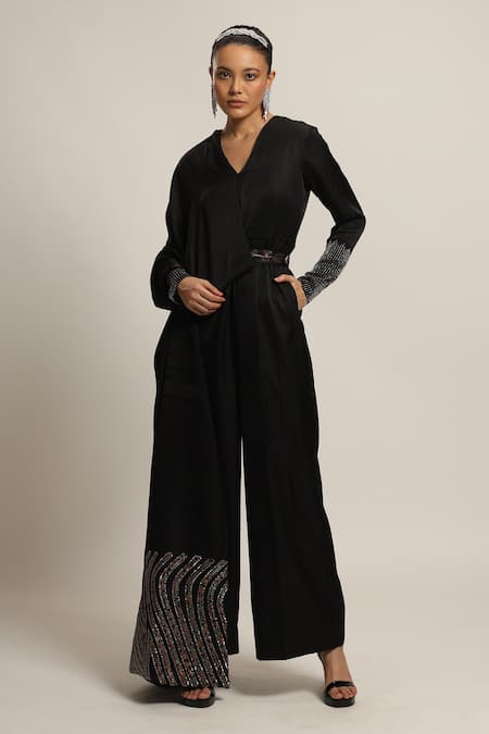Sejal Kamdar Draped Jumpsuit 