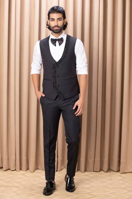 Ankit V Kapoor Shawl Collar Tuxedo Set 