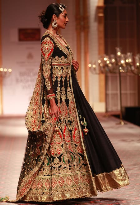 Preeti S Kapoor Embroidered Jacket & Anarkali Set 