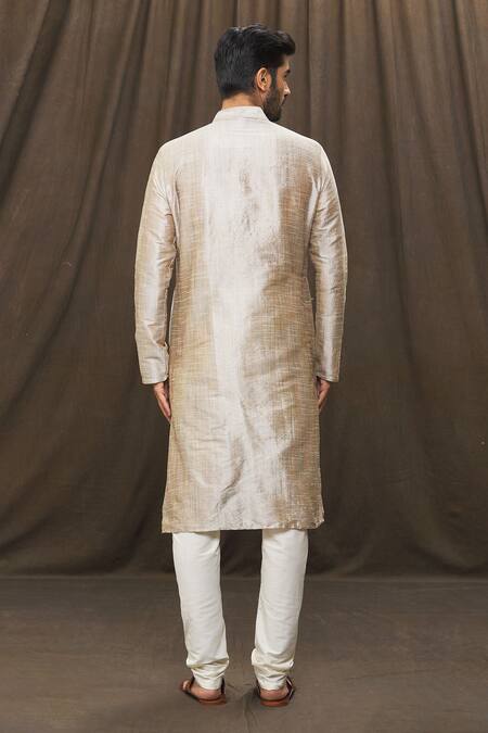 Arihant Rai Sinha Metallic Kurta & Churidar Set 