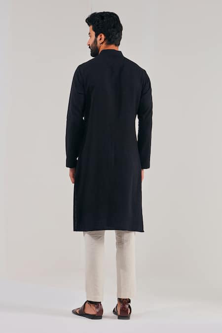 Shreyansh Designs Asymmetric Cotton Linen Kurta 